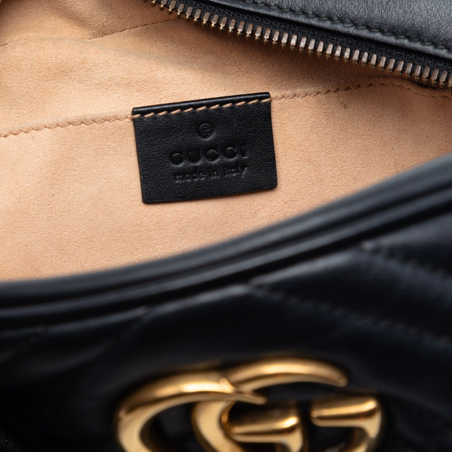 Gucci Small GG Marmont Matelasse Calfskin Crossbody