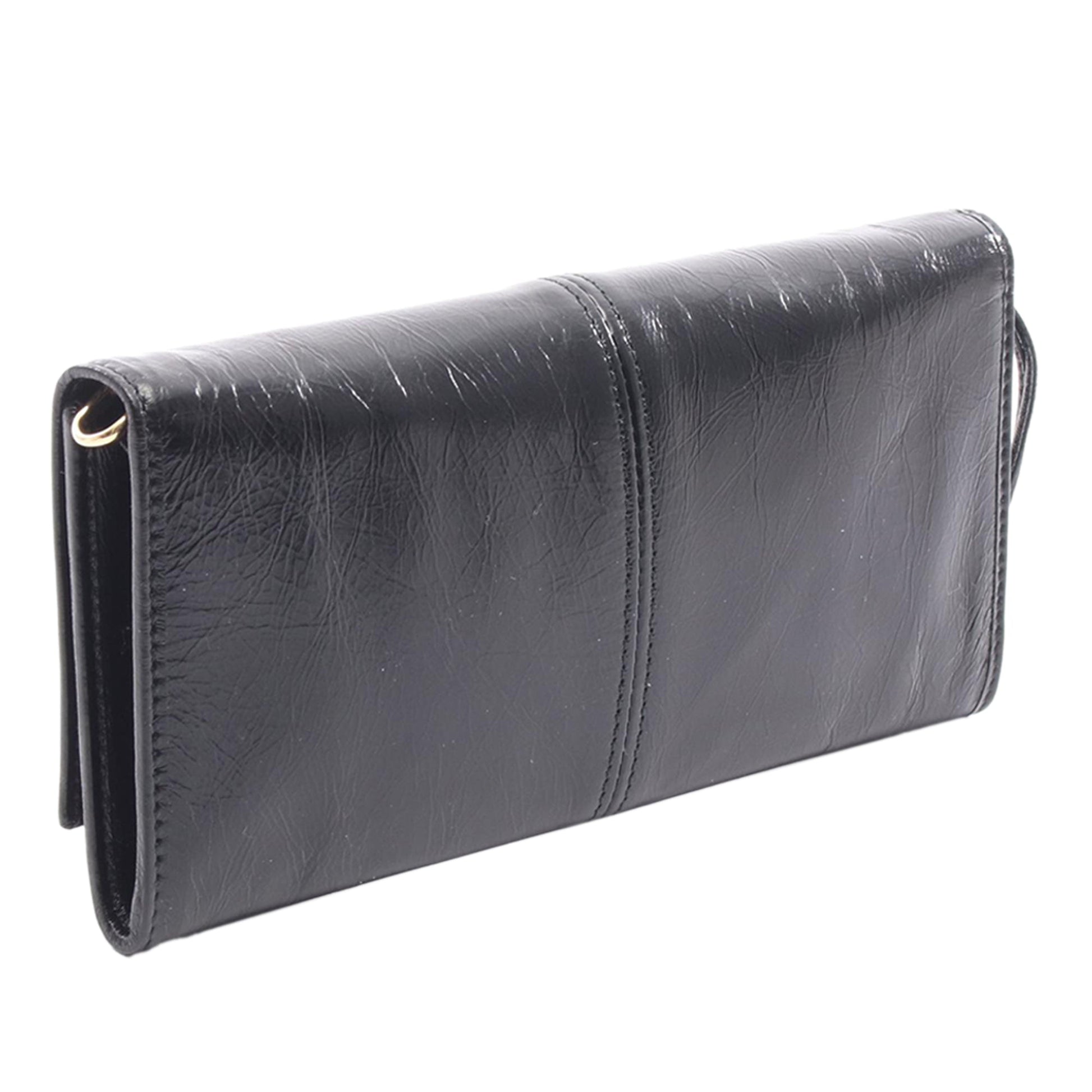 Prada Leather Logo Wallet on Strap