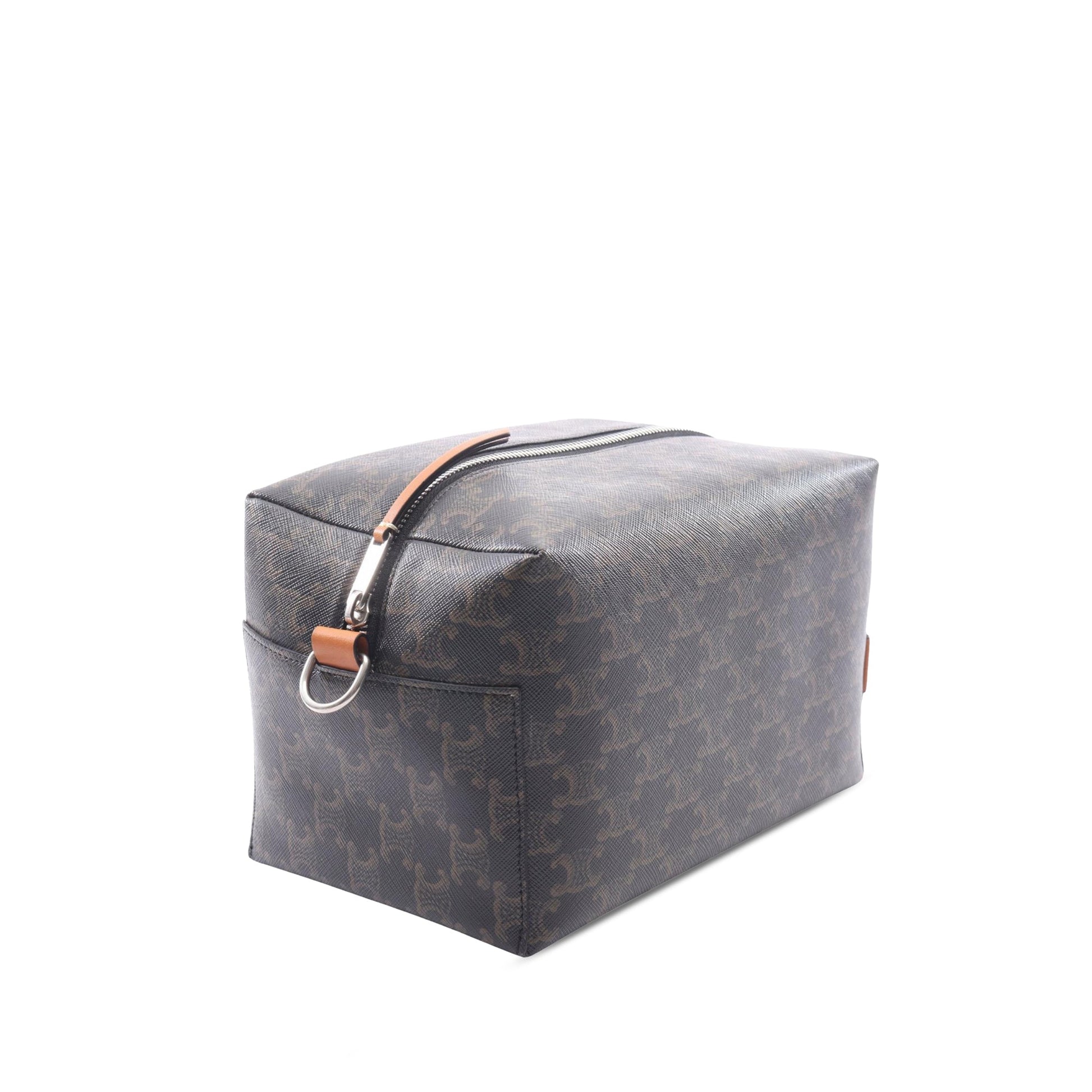Celine Triomphe Coated Canvas Take Away Crossbody