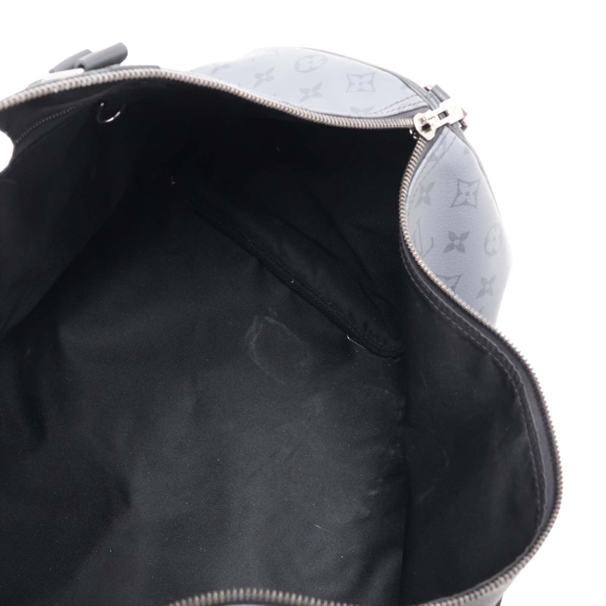 Louis Vuitton Monogram Eclipse Reverse Keepall Bandouliere 50 — Gray