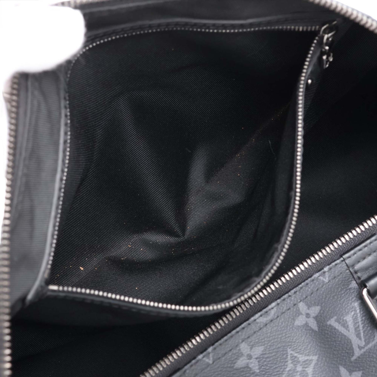 Louis Vuitton Monogram Eclipse Reverse Keepall Bandouliere 50 — Gray