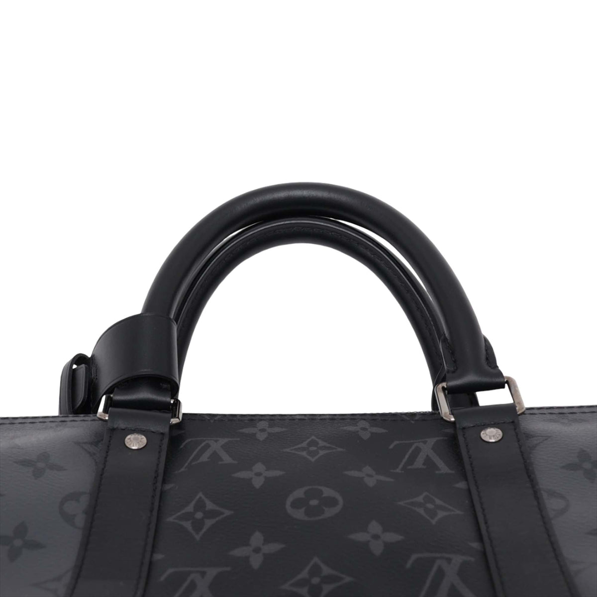 Louis Vuitton Monogram Eclipse Reverse Keepall Bandouliere 50 — Gray