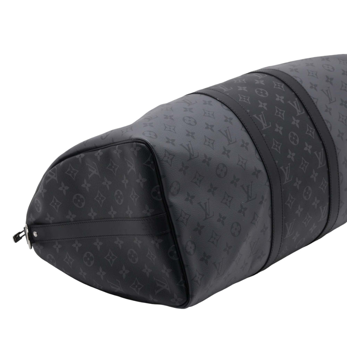 Louis Vuitton Monogram Eclipse Reverse Keepall Bandouliere 50 — Gray