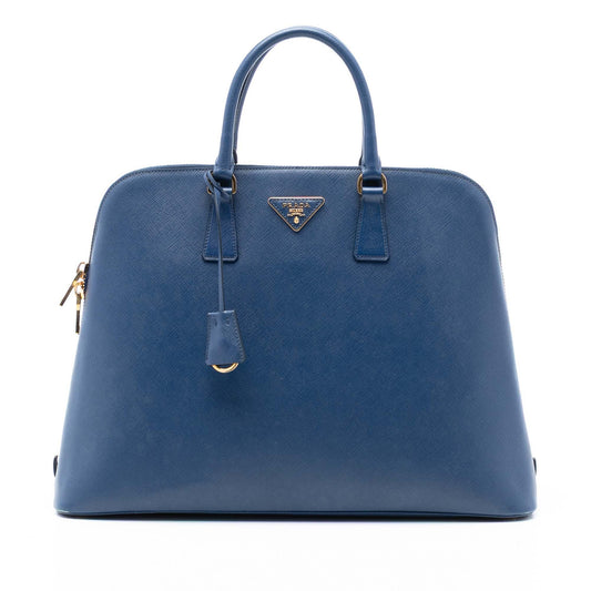 Prada Extra Large Saffiano Lux Promenade Satchel
