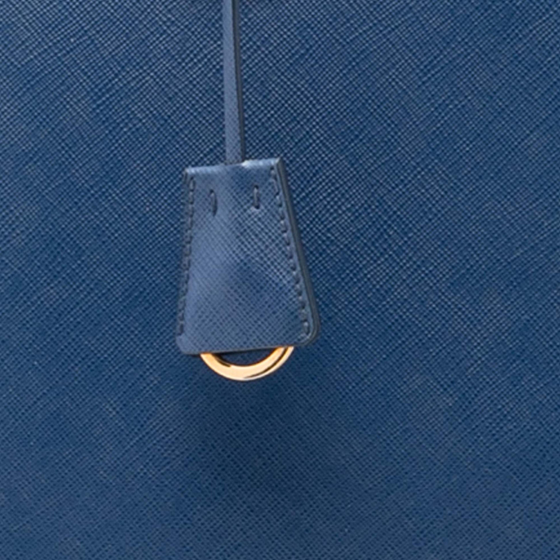 Prada Extra Large Saffiano Lux Promenade Satchel