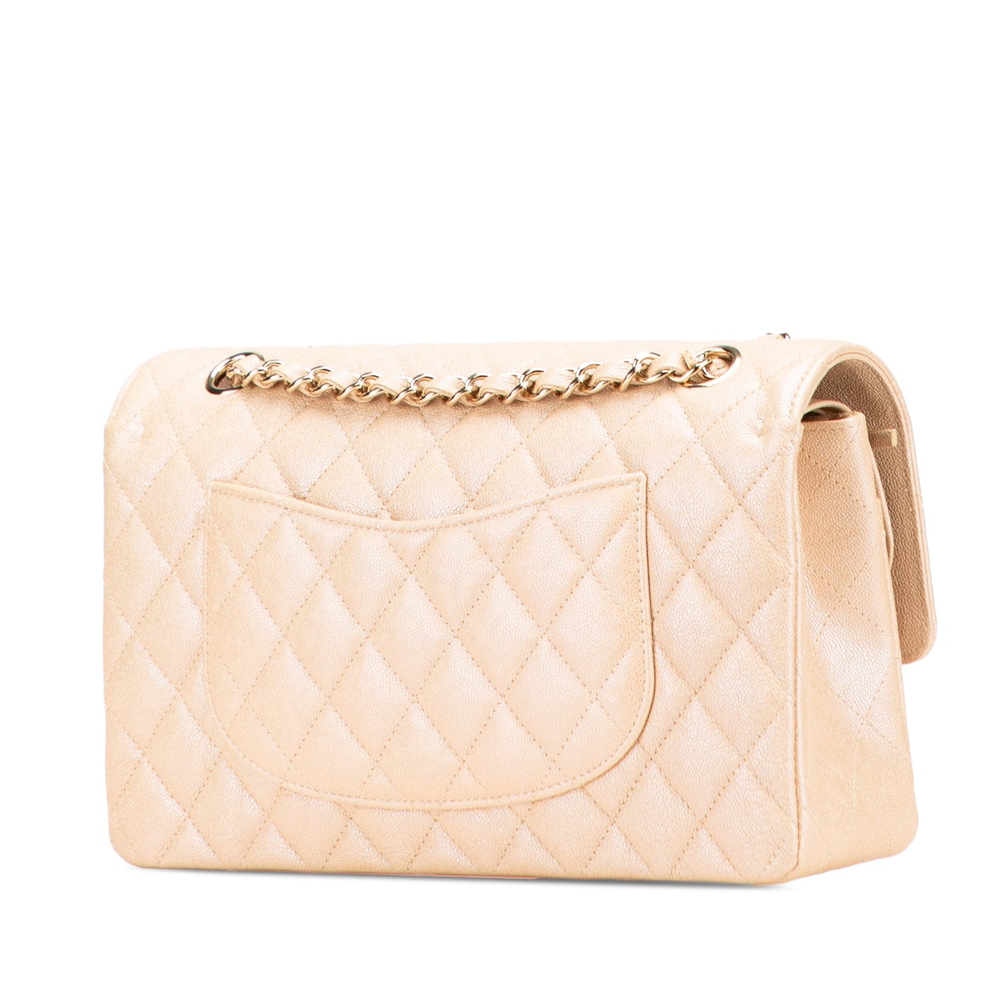 Chanel Medium Classic Iridescent Caviar Double Flap