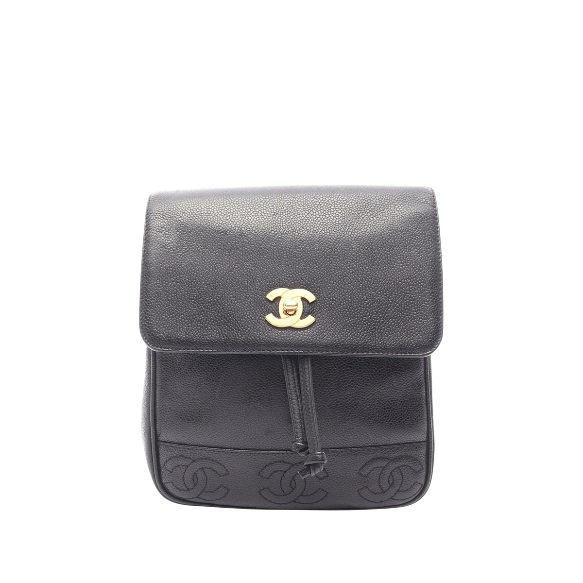 Chanel Caviar Triple CC Backpack
