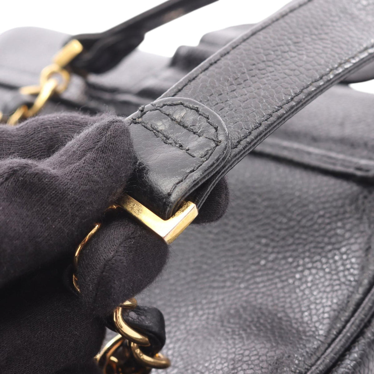 Chanel Caviar Triple CC Backpack