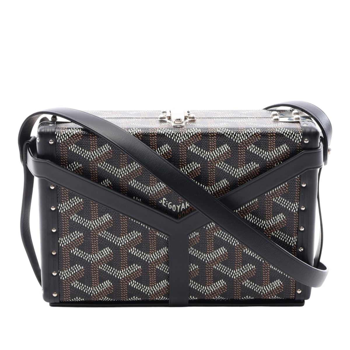 Goyard Goyardine Minaudiere Trunk Bag