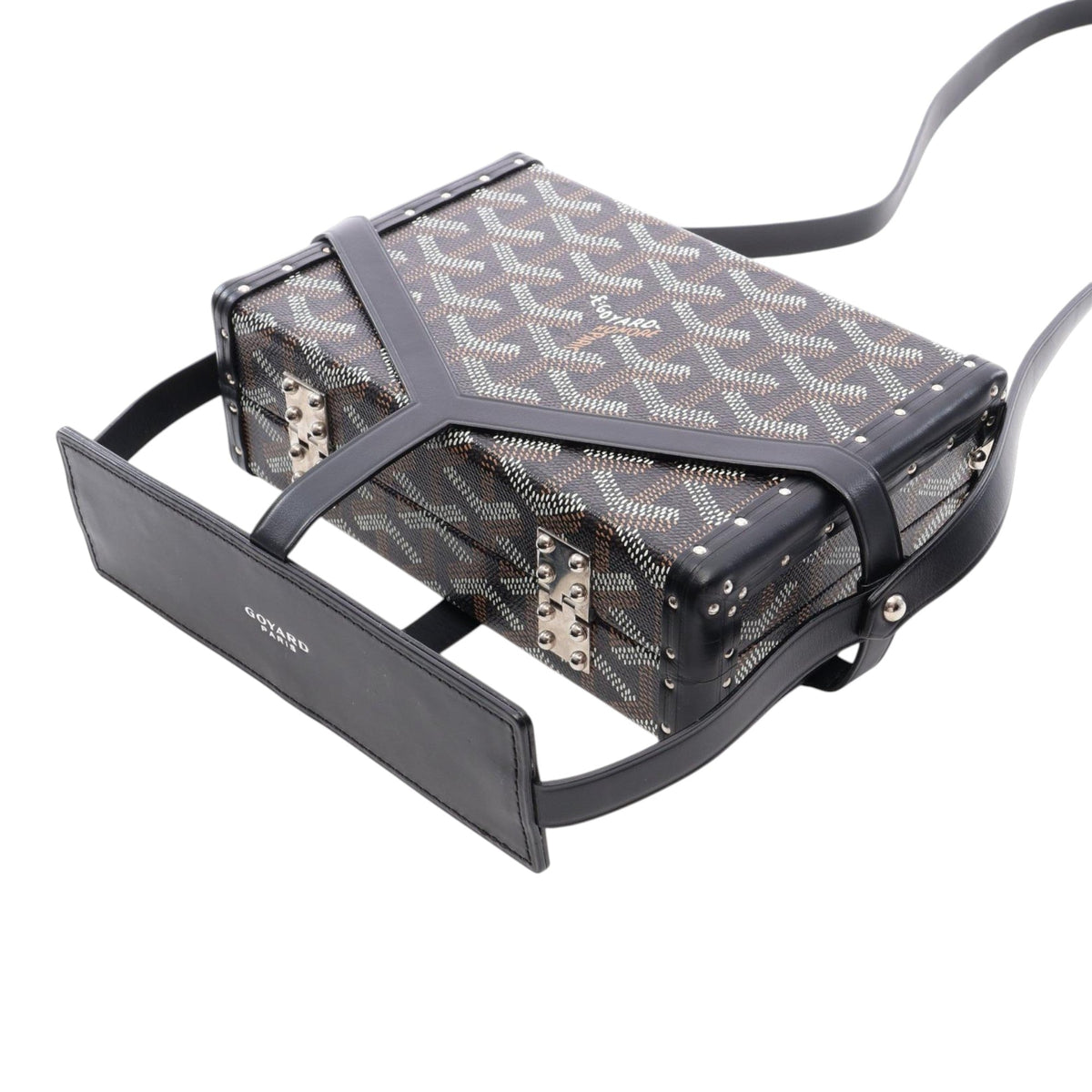 Goyard Goyardine Minaudiere Trunk Bag