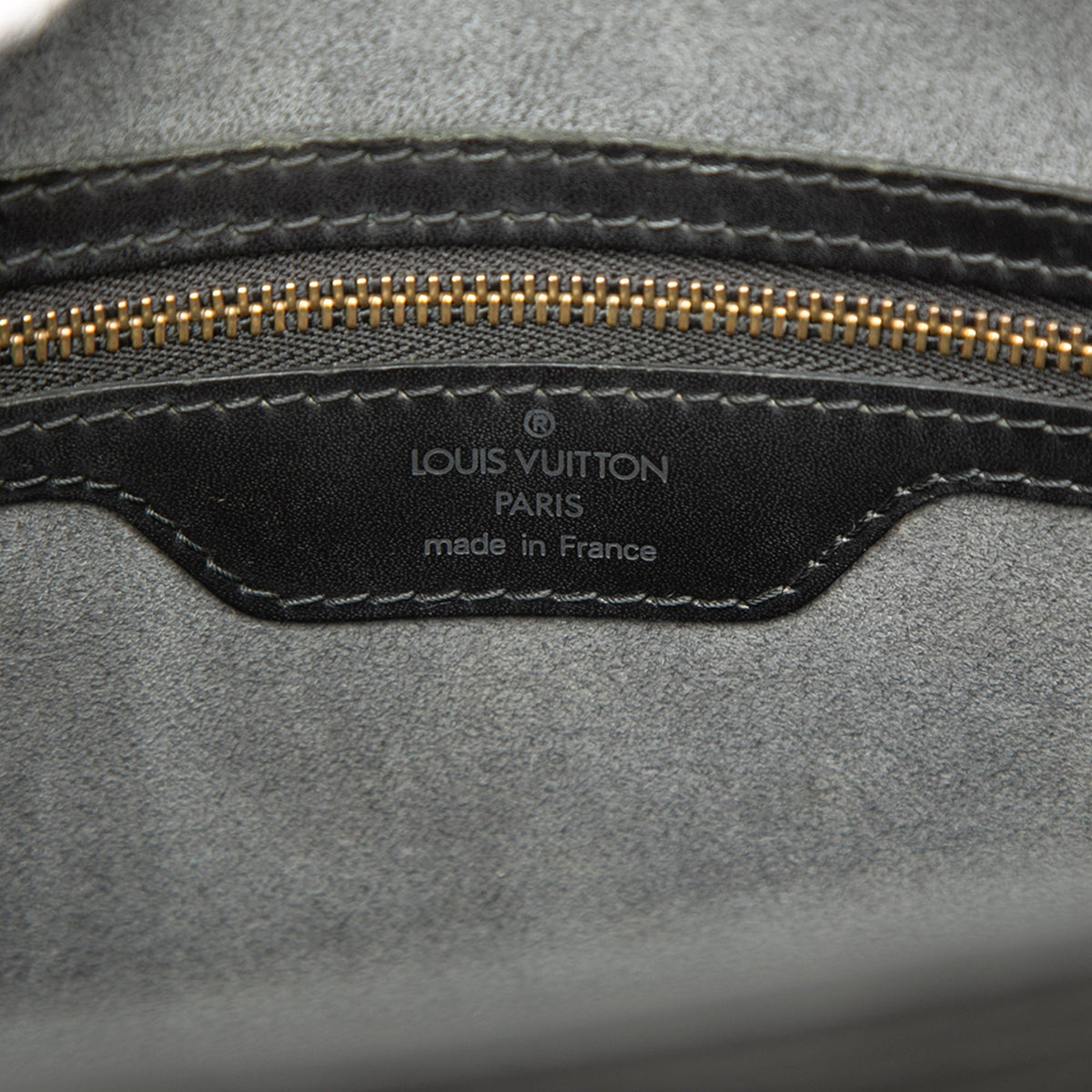 Louis Vuitton Epi Saint Jacques GM Long Strap — Black