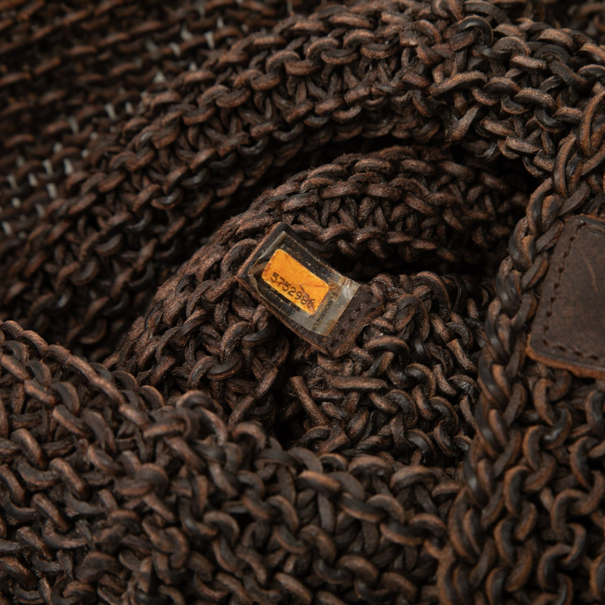 Chanel CC Knitted Calfskin Shoulder Bag