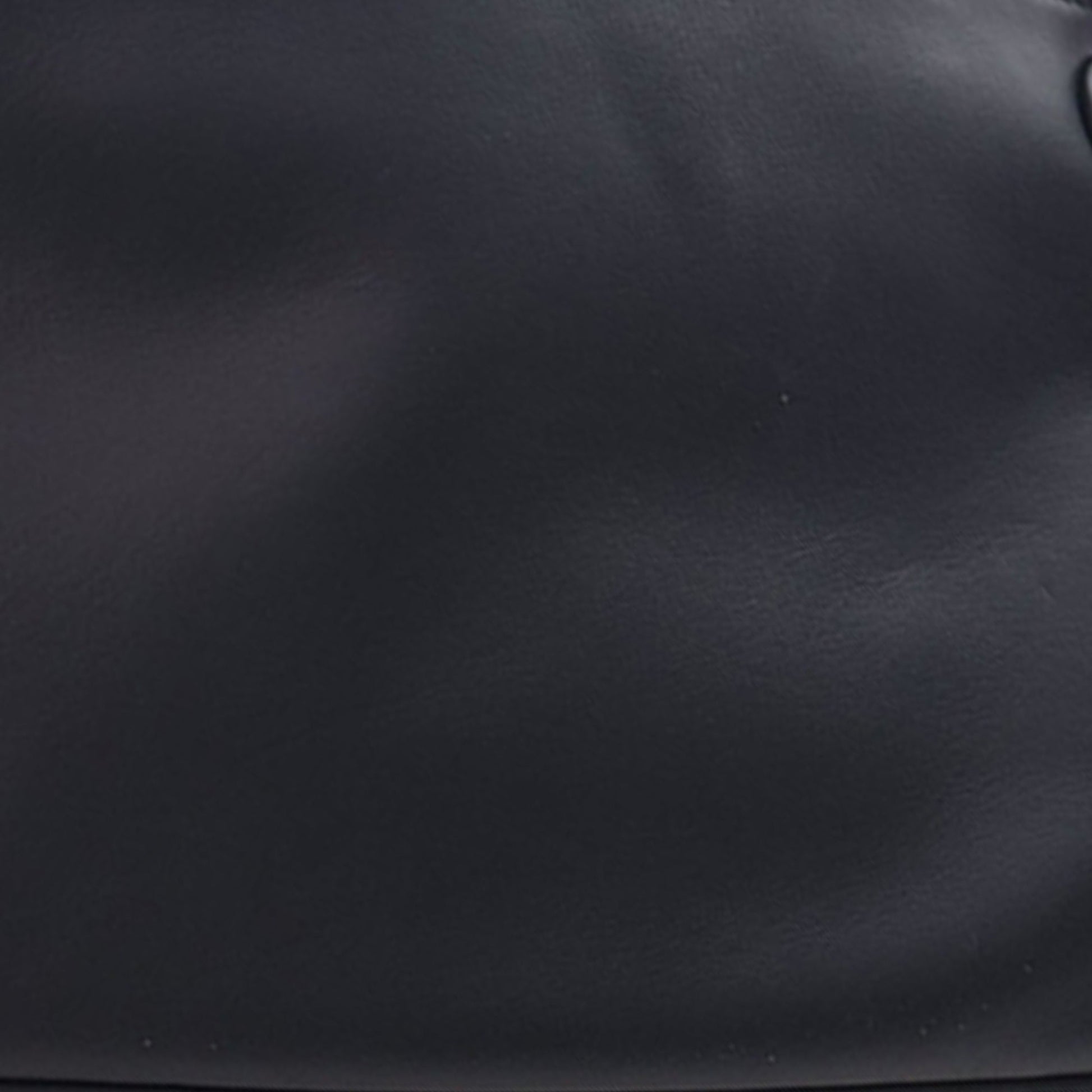 Fendi Leather Pearl Studded Triplette Clutch