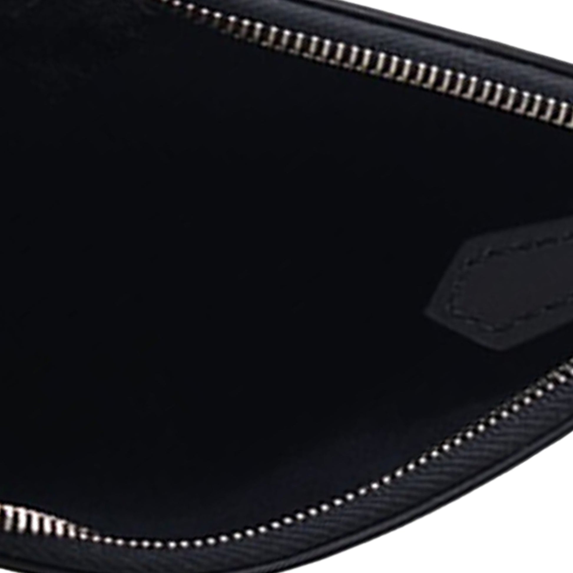 Fendi Leather Pearl Studded Triplette Clutch
