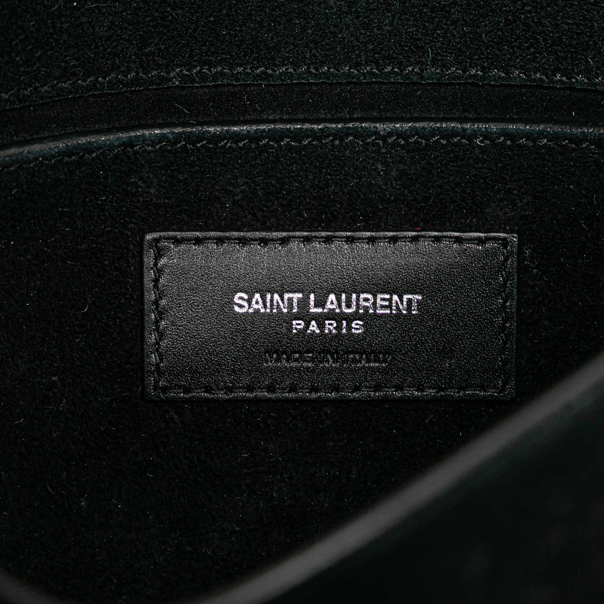 Saint Laurent Medium Studded Calfskin Monogram Sunset Crossbody