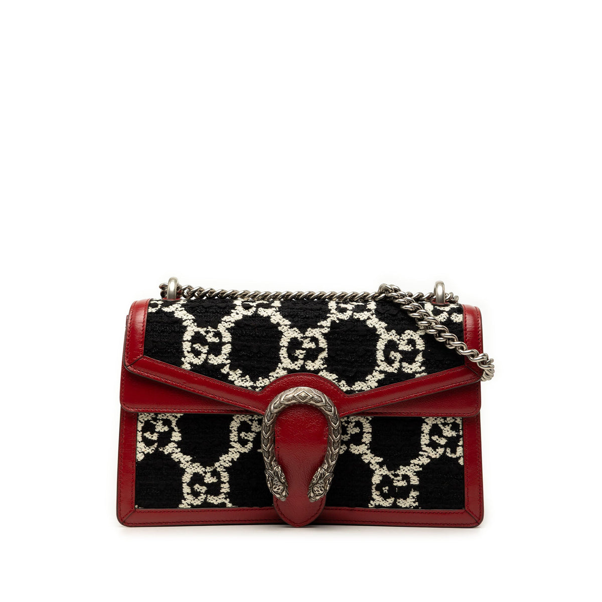Gucci Medium GG Tweed Dionysus Shoulder Bag