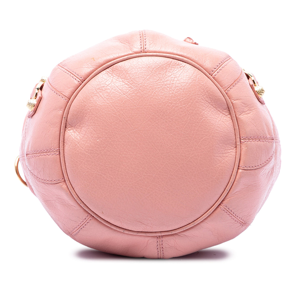 Balenciaga Mini Lambskin Motocross Giant 12 Pompon Bag