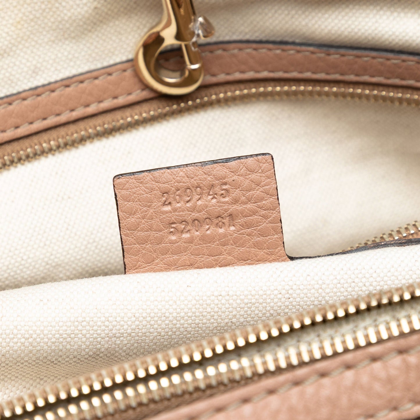Gucci Medium Leather Bella Tote