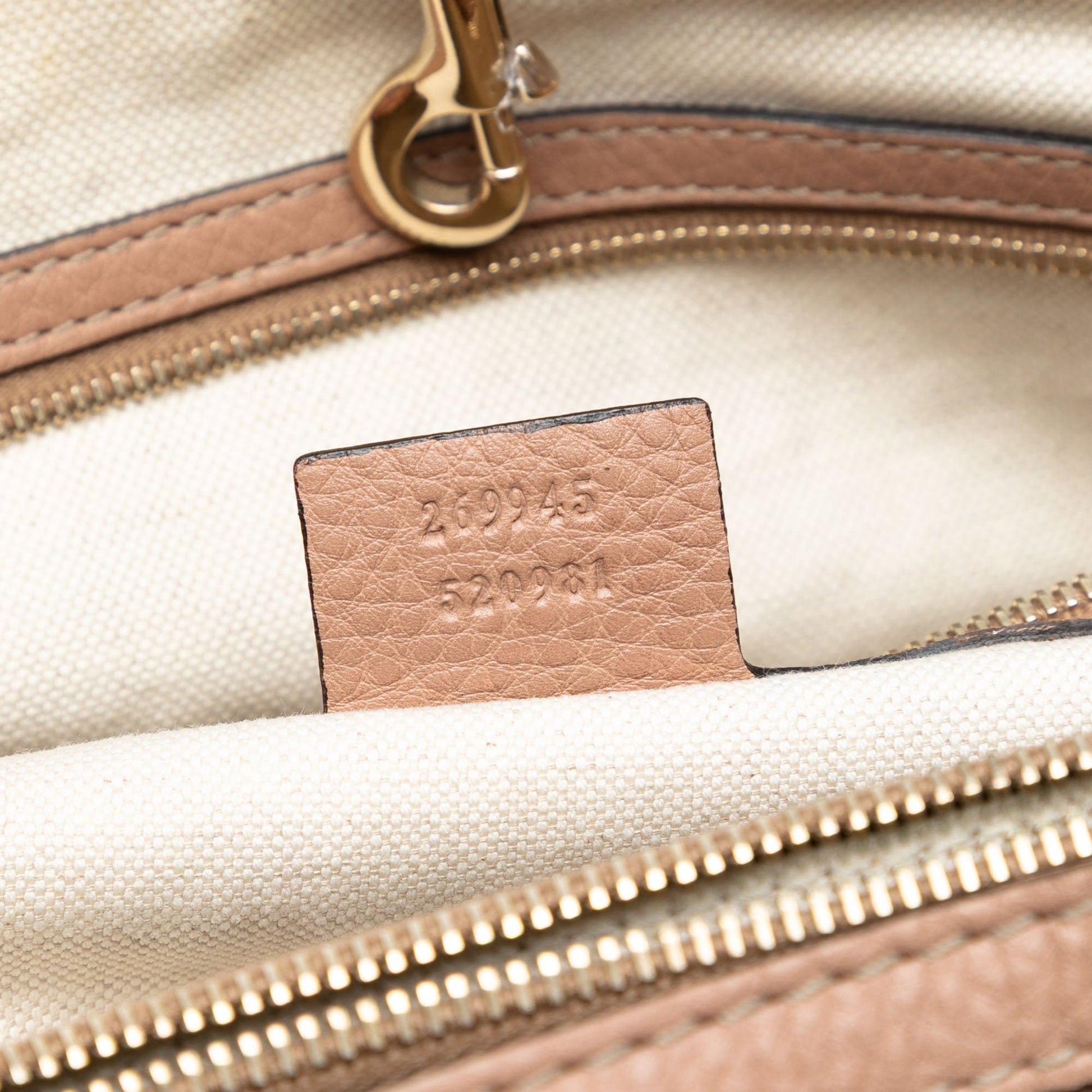 Gucci Medium Leather Bella Tote