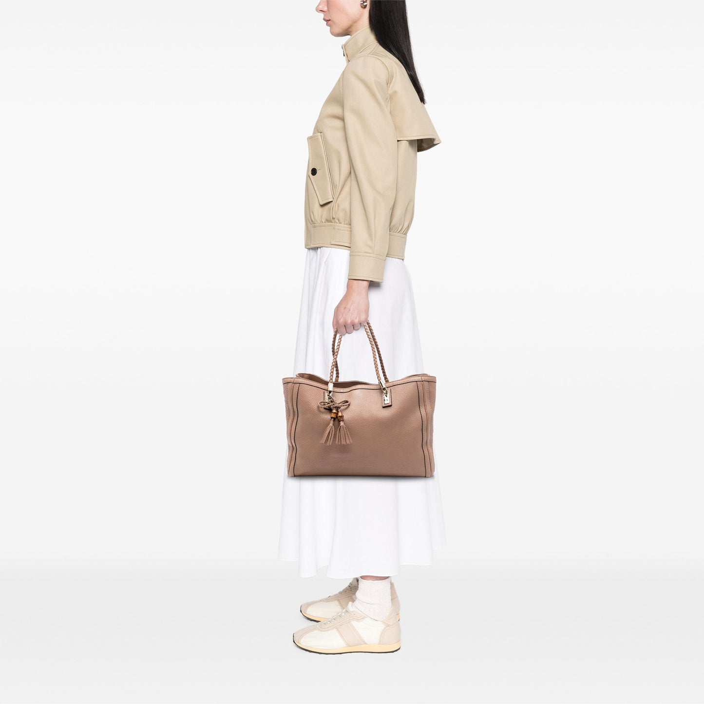 Gucci Medium Leather Bella Tote