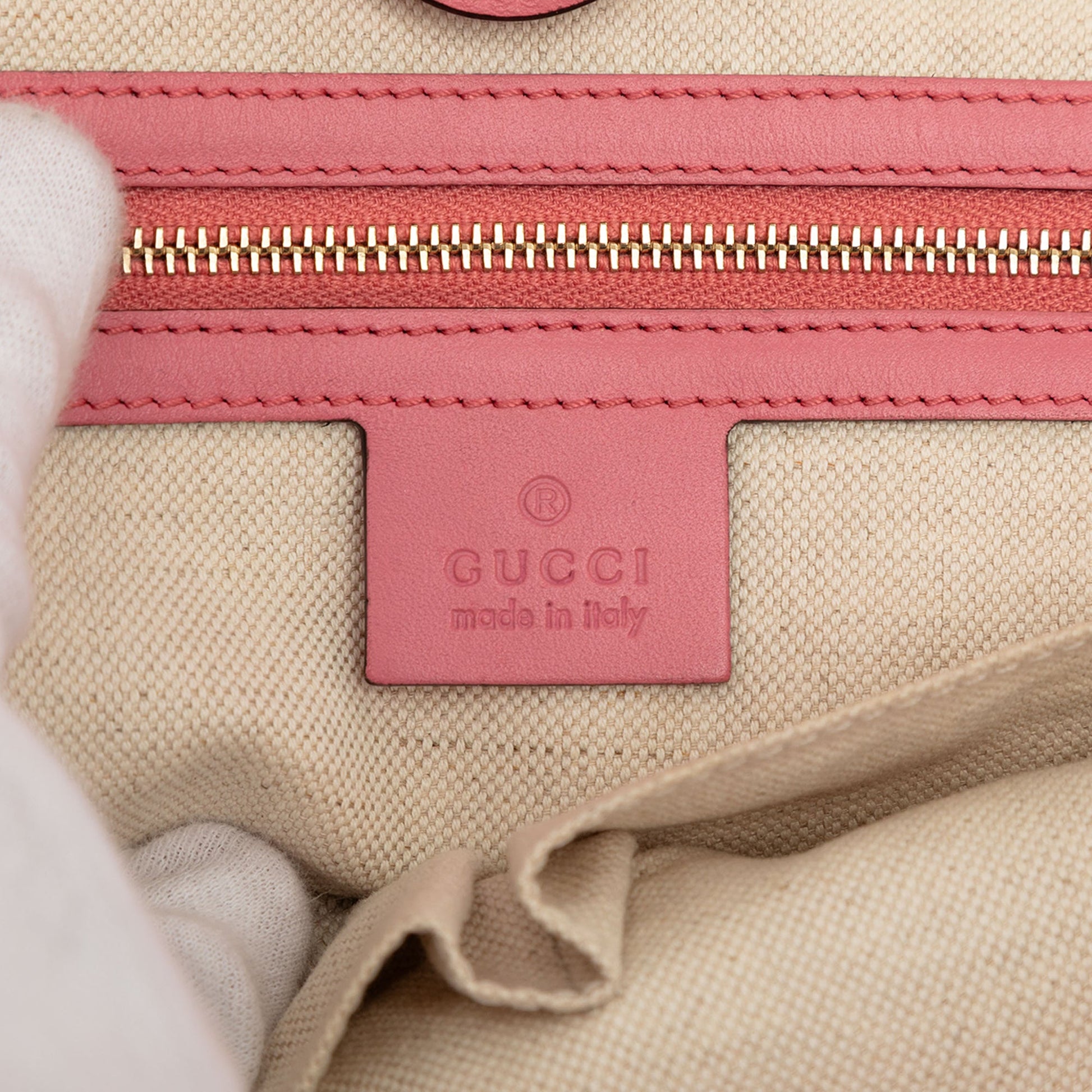 Gucci Denim Craft Tote