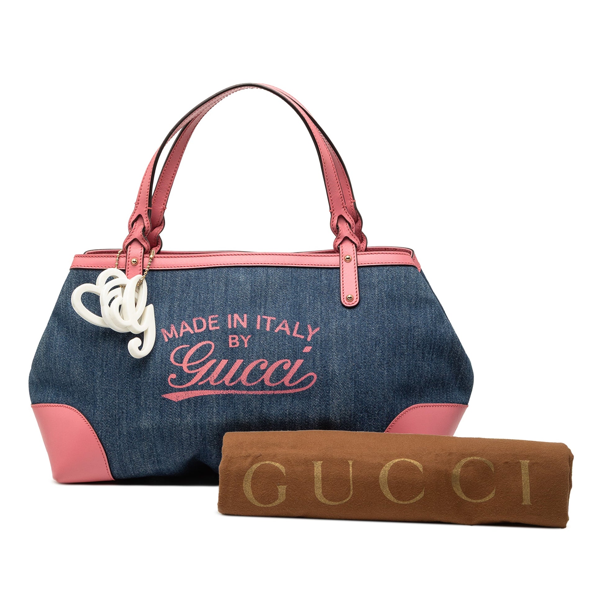 Gucci Denim Craft Tote