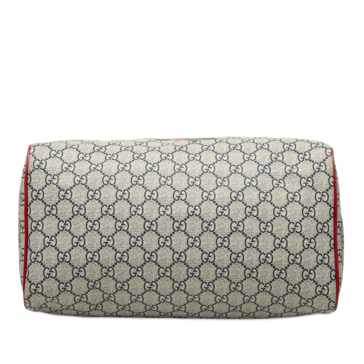 Gucci Medium GG Supreme Joy Tattoo Heart Boston Bag