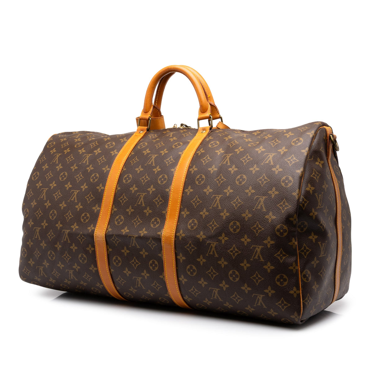 Louis Vuitton Monogram Keepall Bandouliere 60 — Brown