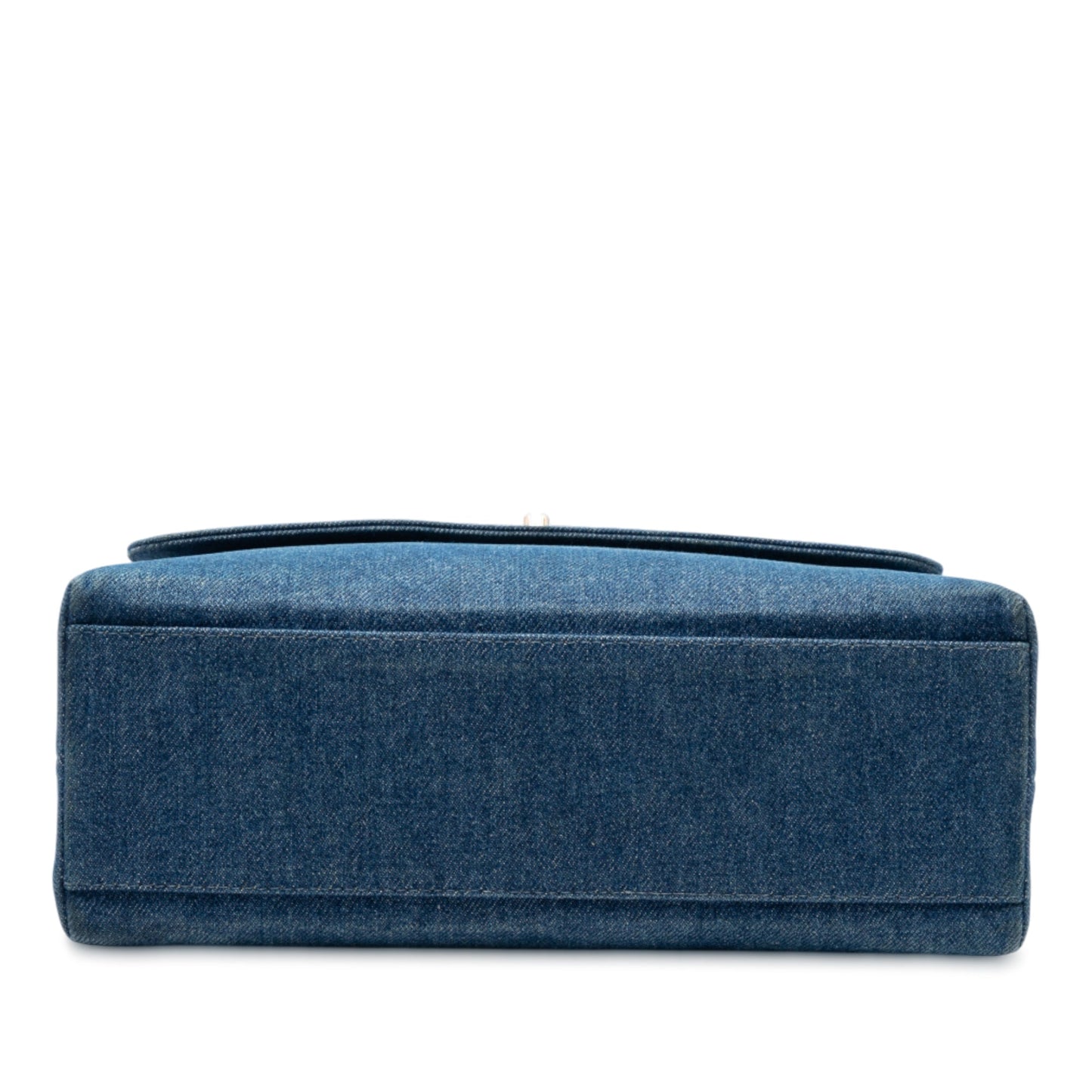 Chanel CC Denim Kelly Top Handle Bag