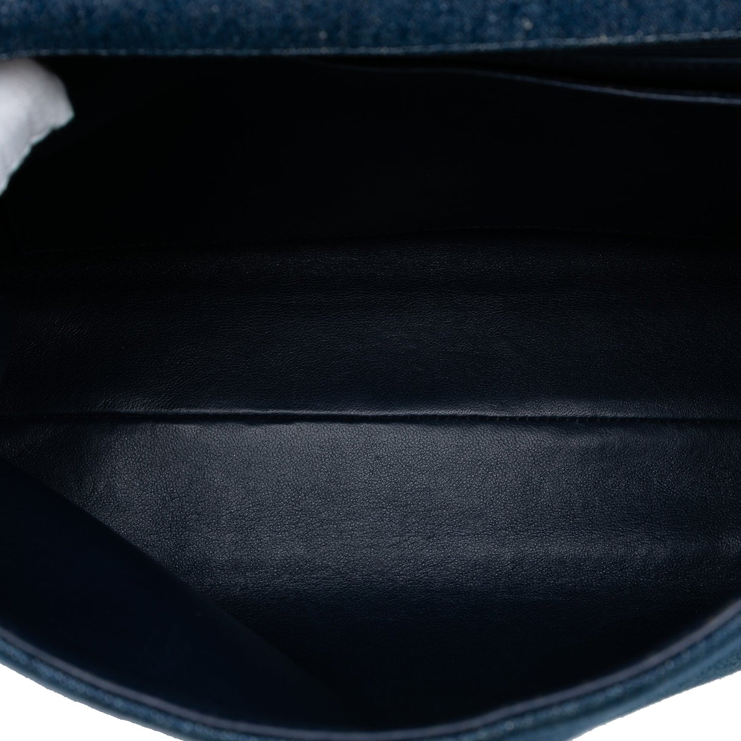 Chanel CC Denim Kelly Top Handle Bag