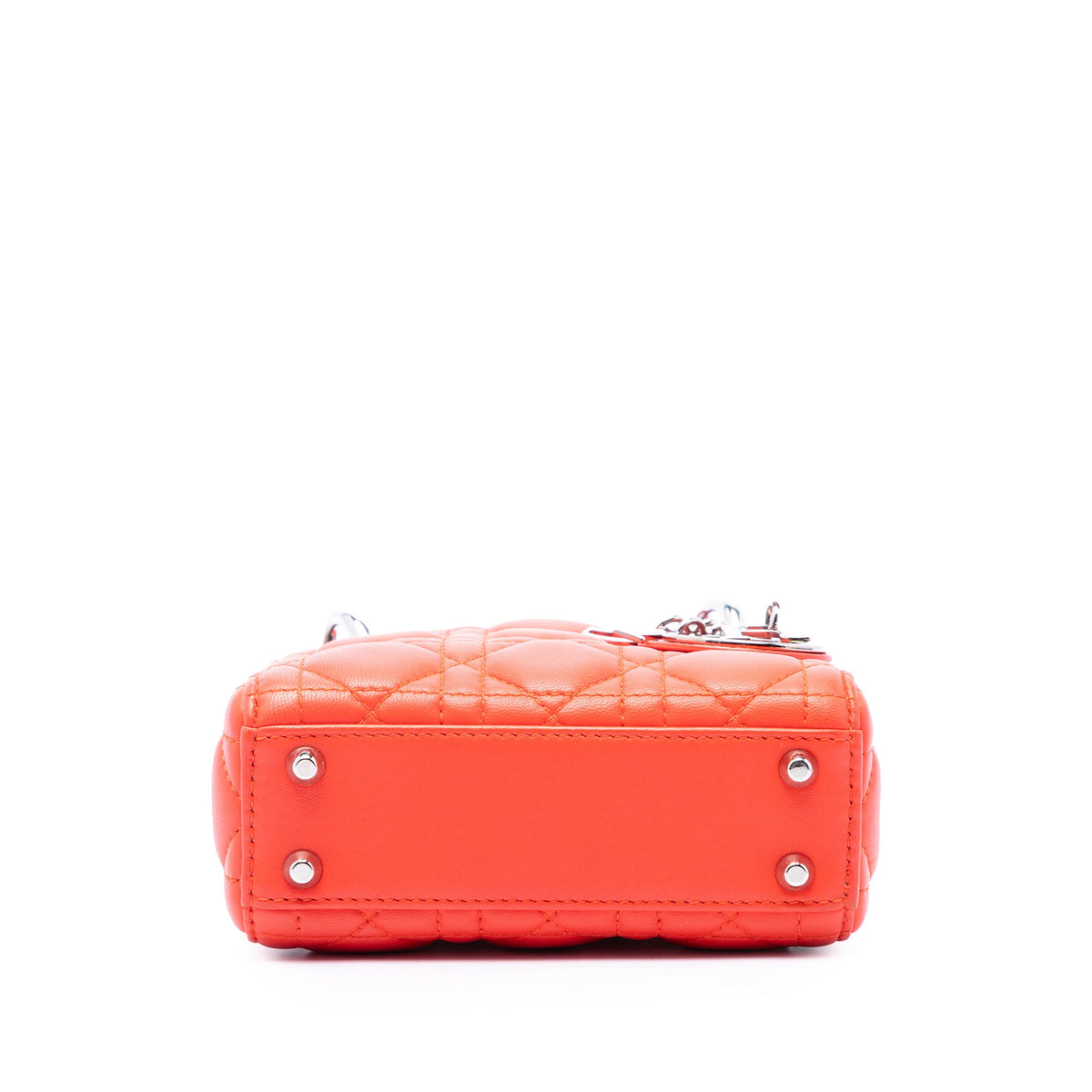 Dior Micro Lambskin Cannage Lady Dior
