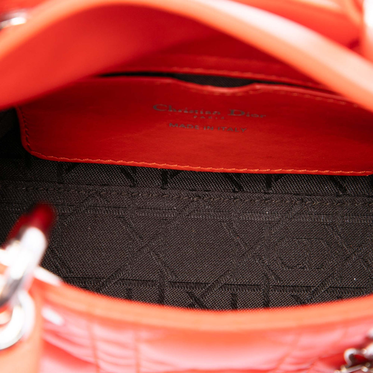 Dior Micro Lambskin Cannage Lady Dior