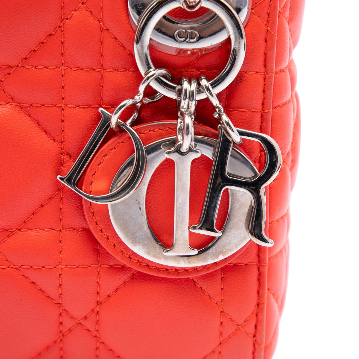 Dior Micro Lambskin Cannage Lady Dior