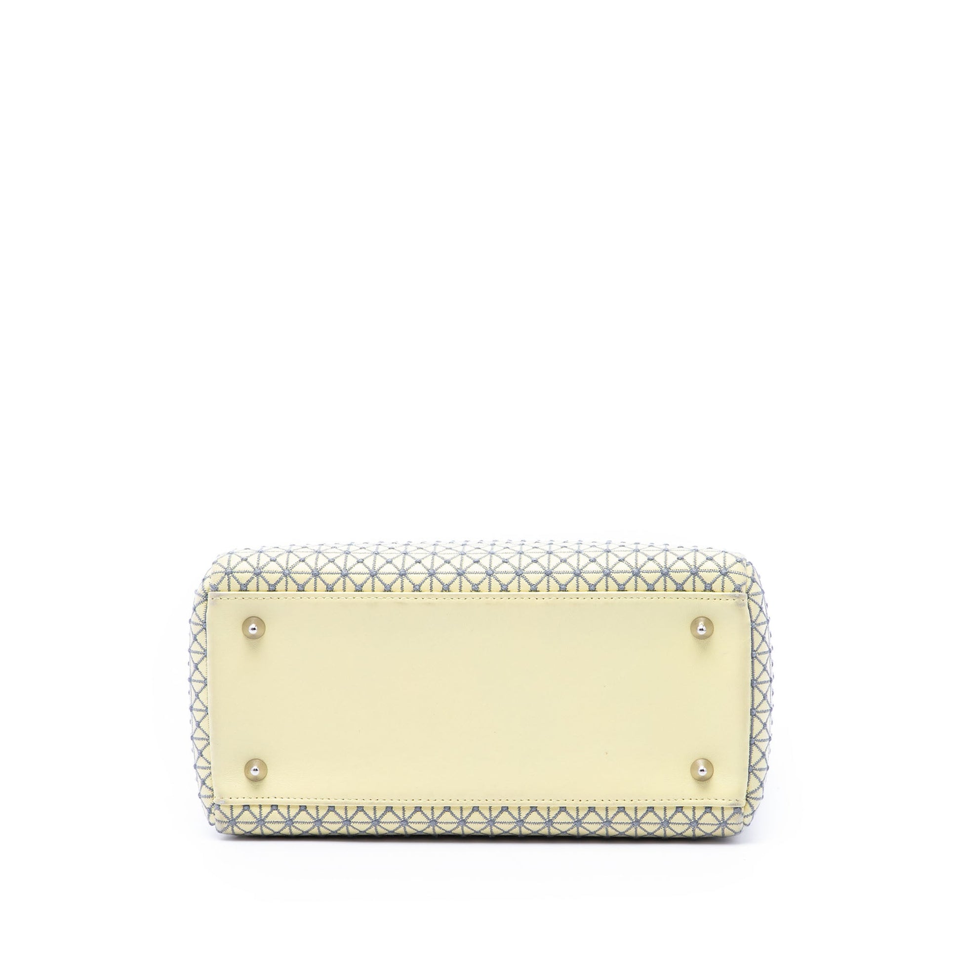 Dior Medium Embroidered Lambskin Microcannage Lady Dior