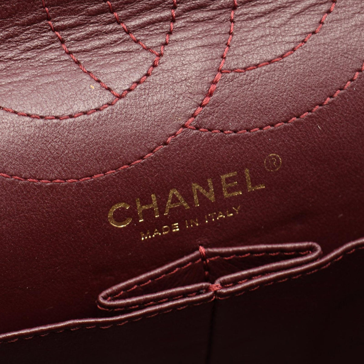 Chanel Quilted Aged Calfskin Reissue 2.55 Single Flap 225 — Black
