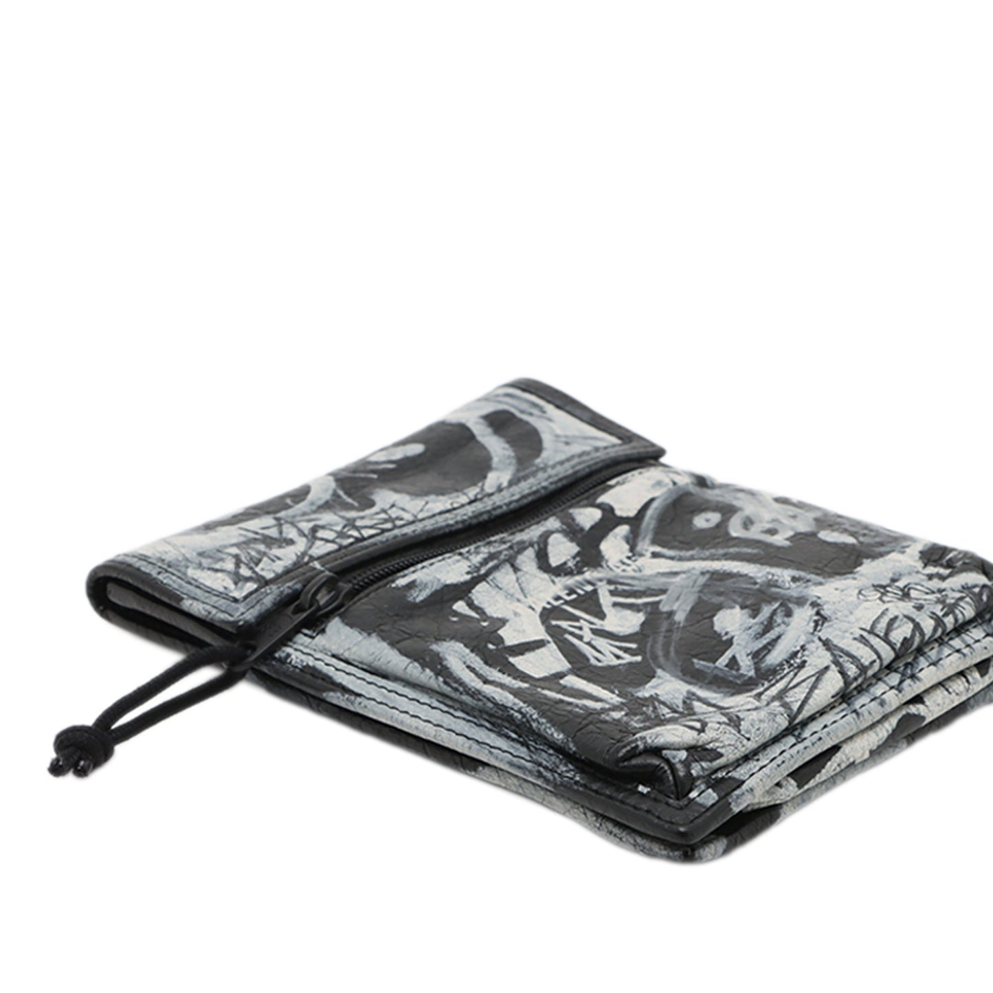 Balenciaga Small Lambskin Graffiti Explorer Crossbody