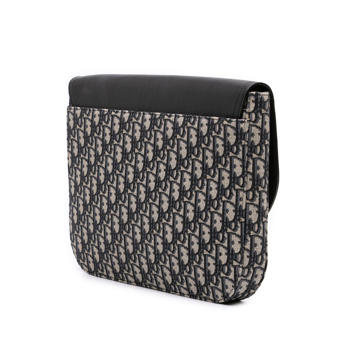 Dior Oblique Canvas and Leather Saddle A4 Pouch