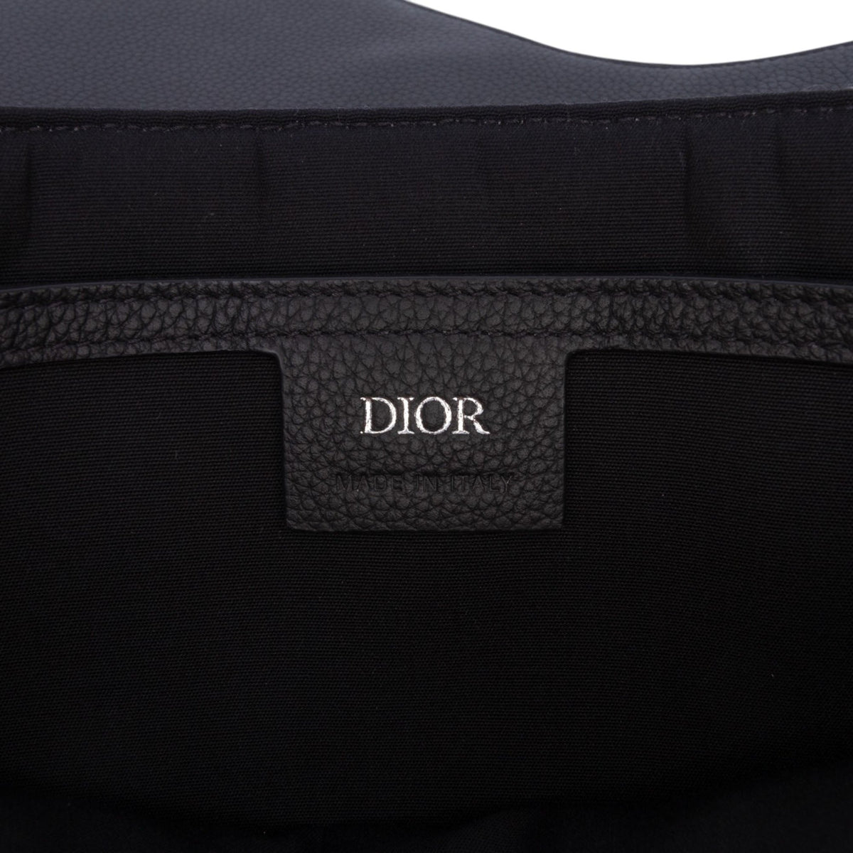 Dior Oblique Canvas and Leather Saddle A4 Pouch