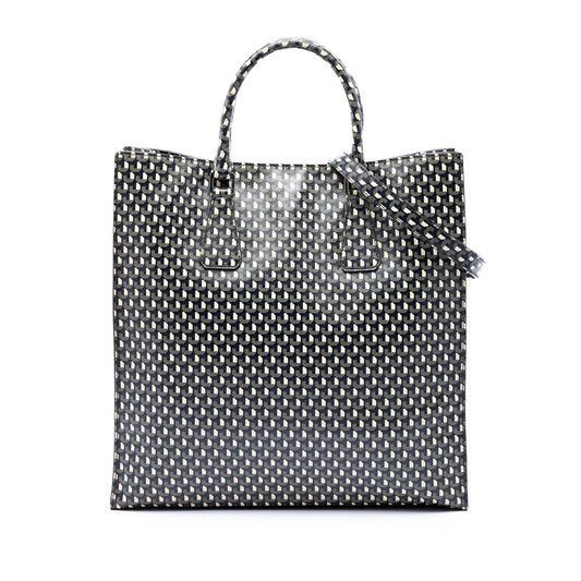 Prada Saffiano Stampato Shopping Tote