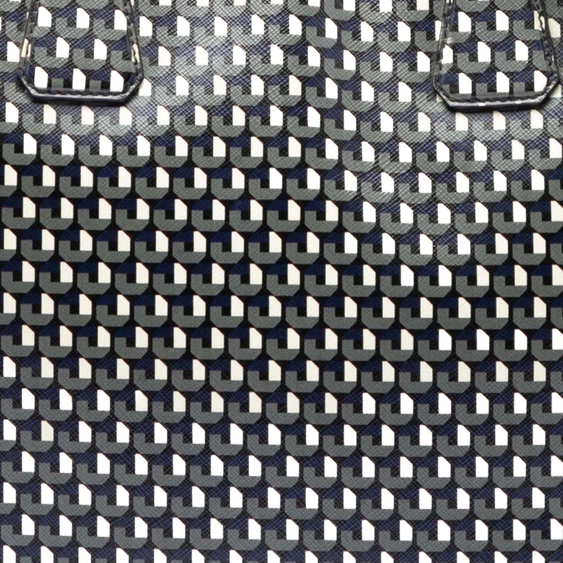 Prada Saffiano Stampato Shopping Tote