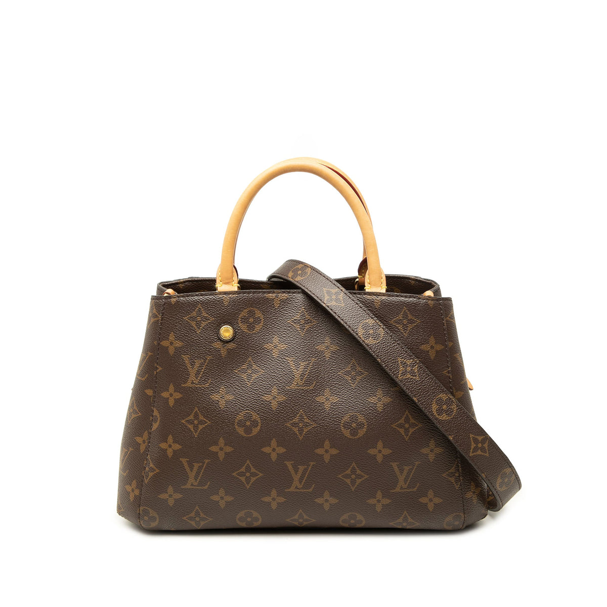 Louis Vuitton Monogram Montaigne BB — Brown