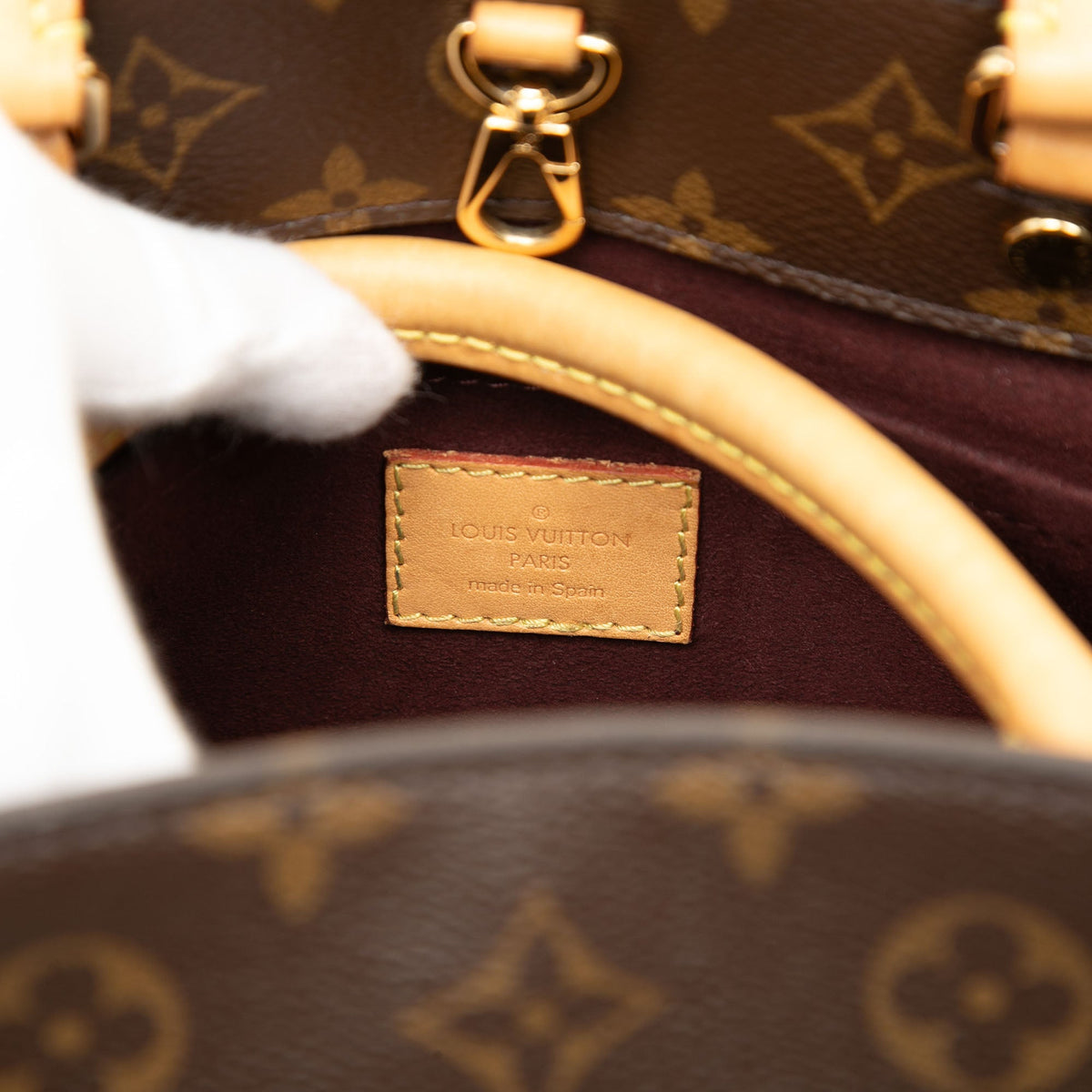 Louis Vuitton Monogram Montaigne BB — Brown