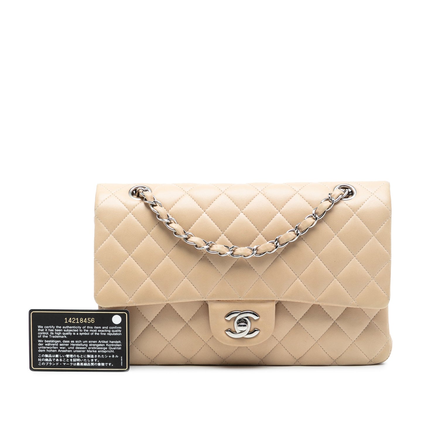 Chanel Medium Classic Lambskin Double Flap