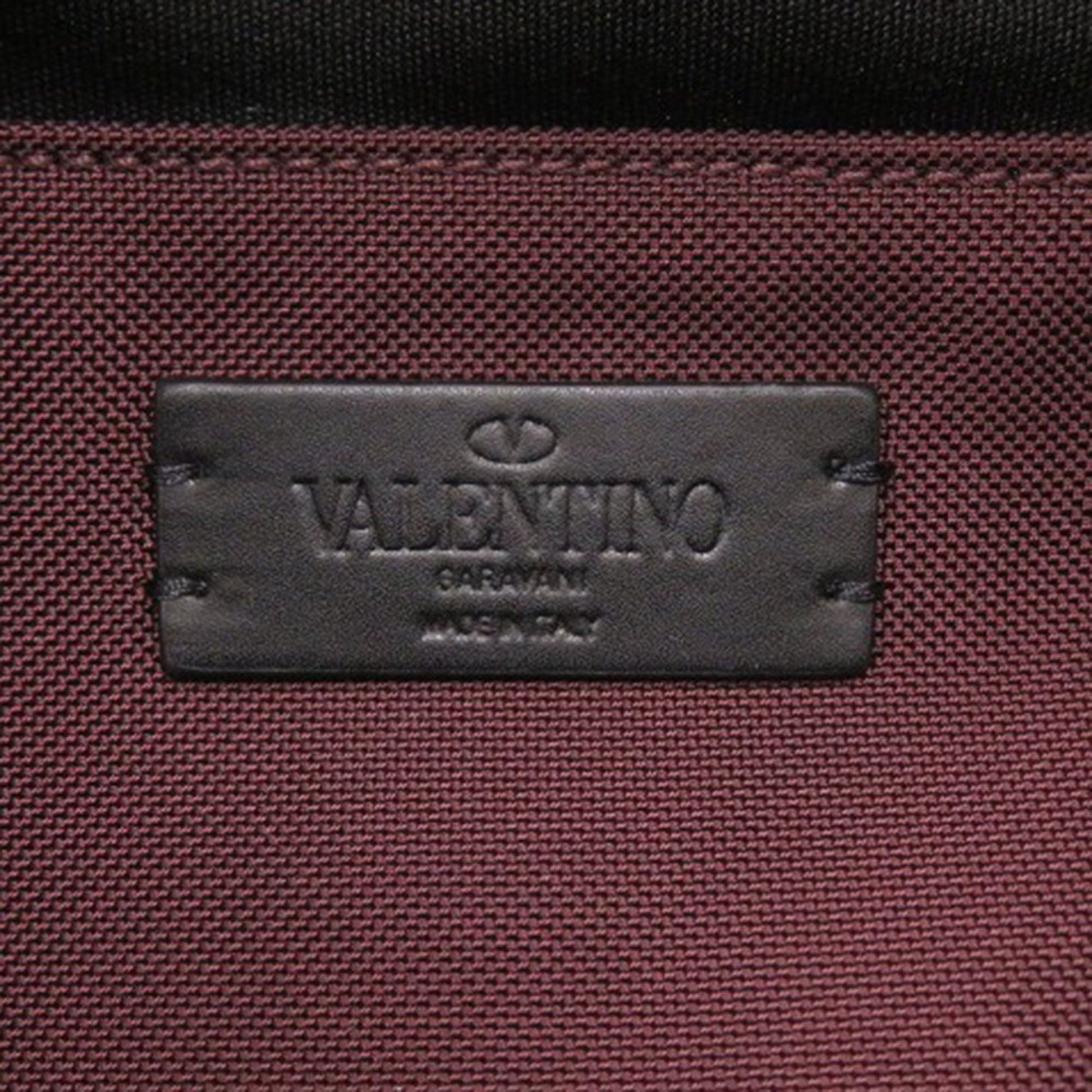 Valentino Nylon and Leather VLTN Rockstud Belt Bag