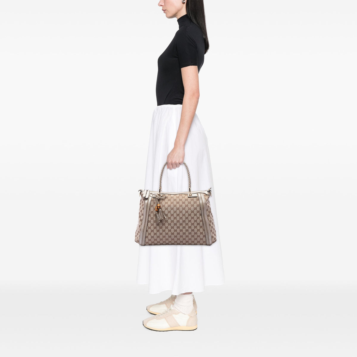 Gucci GG Canvas Bella Convertible Tote