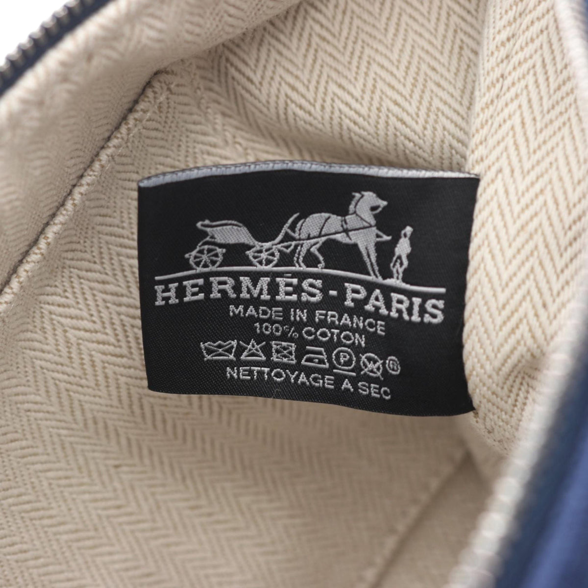 Hermès Small Toile Bride A Brac Case