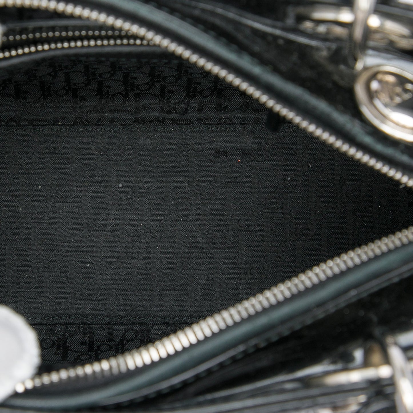 Dior Medium Patent Cannage Lady Dior
