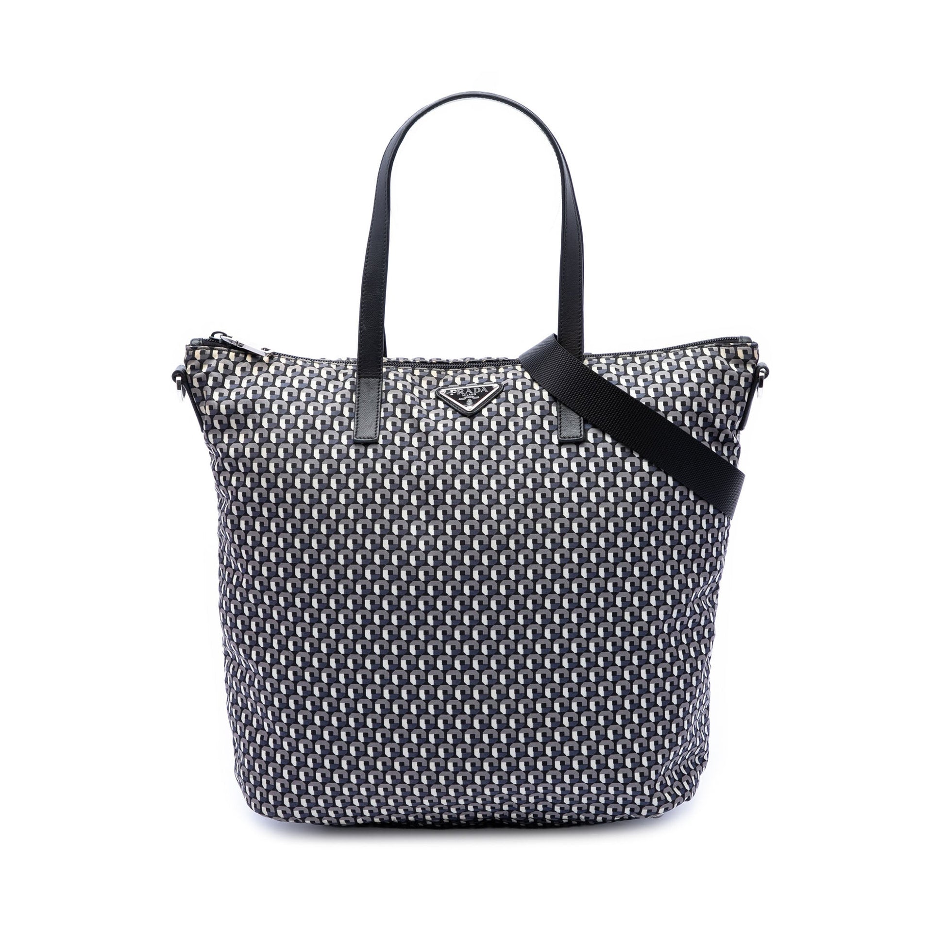 Prada Tessuto Stampato Satchel