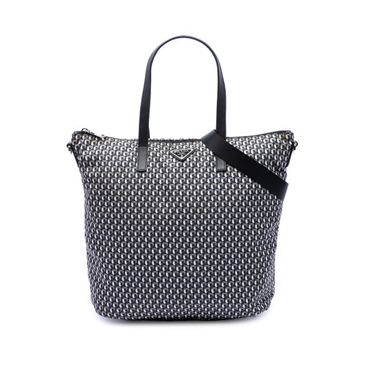 Prada Tessuto Stampato Satchel