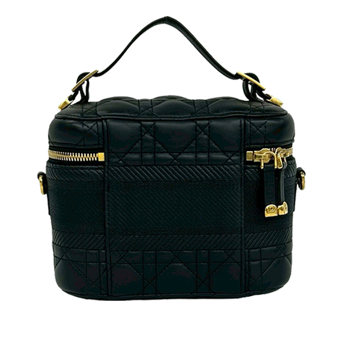 Dior Small Lambskin Cannage DiorTravel Vanity Case